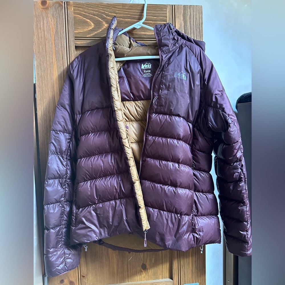 REI coop down jacket. Size XL